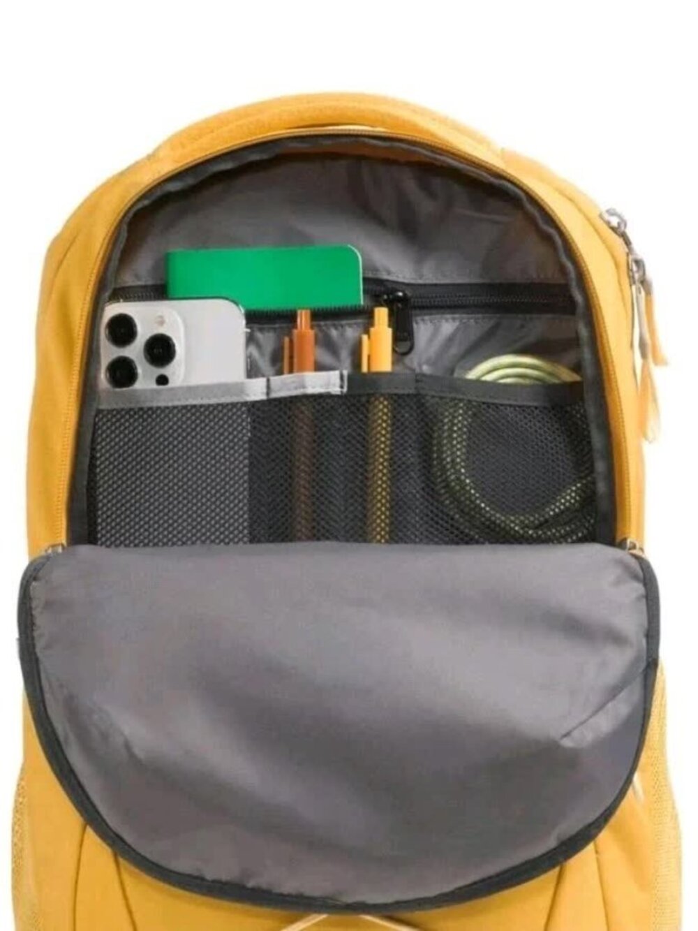 The North Face Jester Everyday Laptop Women Backpack Pale Amber/Mine 27L - Picture 6 of 8